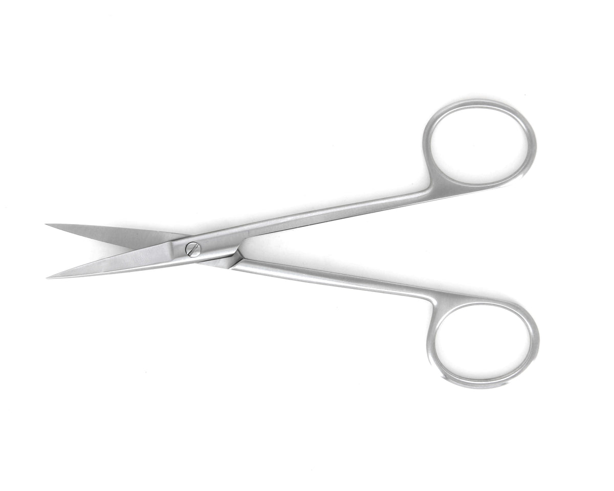 Ideal-tek High Precision Wagner Scissors – Stainless Steel – Straight – OAL 120mm (4.7″) – Made in Germany