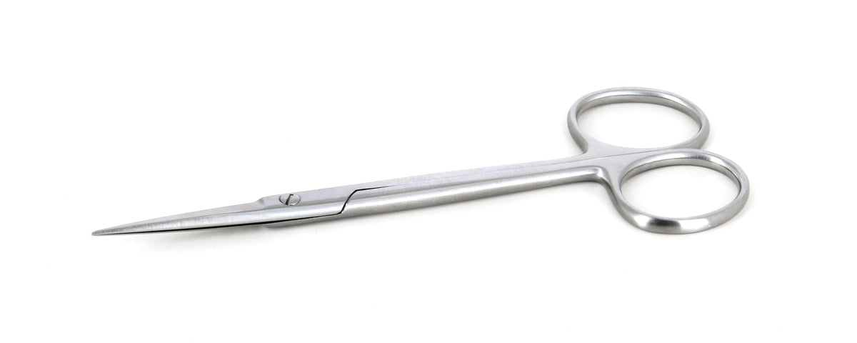 Ideal-tek High Precision Wagner Scissors – Stainless Steel – Straight – OAL 120mm (4.7″) – Made in Germany