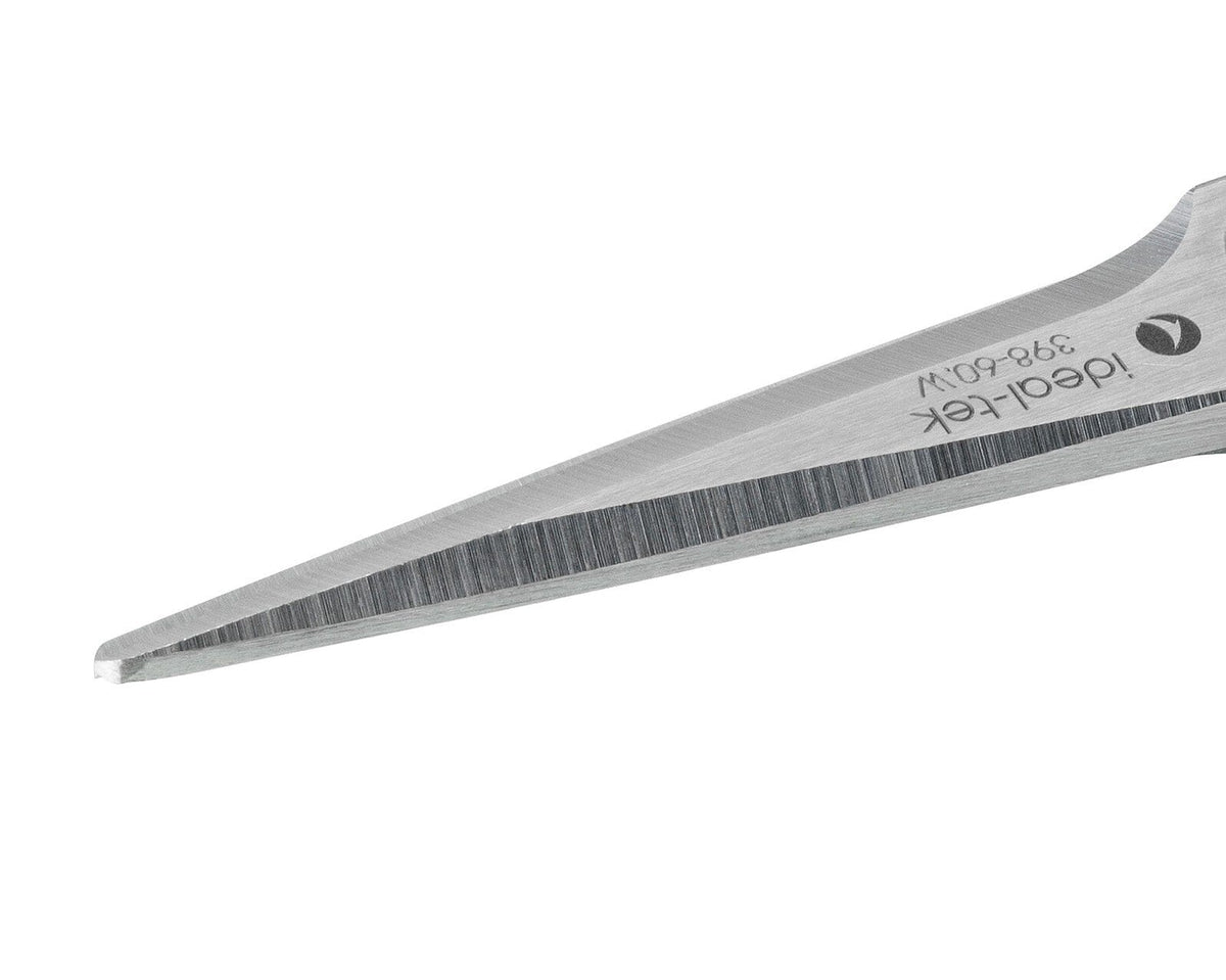 Ideal-tek Industrial Scissors – Ergonomic – Stainless Steel – TPR handle – OAL 160mm (6.3″) – Made in Taiwan