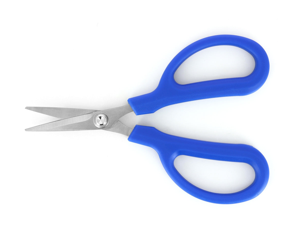Ideal-tek Industrial Scissors – Ergonomic – Stainless Steel – TPR handle – OAL 160mm (6.3″) – Made in Taiwan