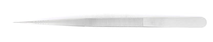 Ideal-tek Industrial Tweezers – Style 119 – Anti-Acid / Anti-Magnetic Stainless Steel – 150mm (5.9″) – Swiss Made