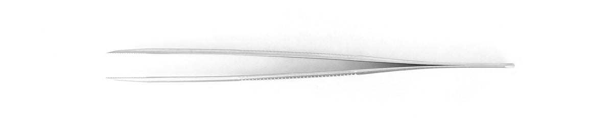 Ideal-tek Industrial Tweezers – Style 120 – Anti-Acid / Anti-Magnetic Stainless Steel – 115mm (4.5″) – Swiss Made