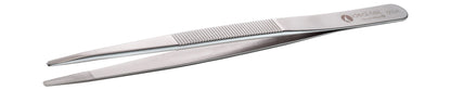 Ideal-tek Industrial Tweezers – Style 120 – Anti-Acid / Anti-Magnetic Stainless Steel – 160mm (6.3″) – Swiss Made