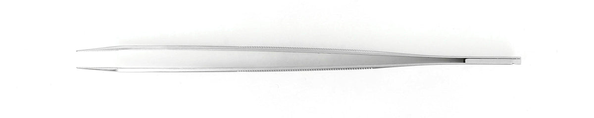 Ideal-tek Industrial Tweezers – Style 122 – Anti-Acid / Anti-Magnetic Stainless Steel – 150mm (5.9″) – Swiss Made