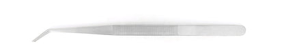 Ideal-tek Industrial Tweezers – Style 124 – Anti-Acid / Anti-Magnetic Stainless Steel – 150mm (5.9″) – Swiss Made