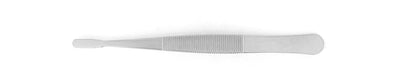 Ideal-tek Industrial tweezers – Style 125 – Anti-Acid / Anti-Magnetic Stainless Steel – 120mm (4.7″) – Swiss Made