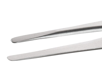 Ideal-tek Industrial tweezers – Style 125A – Anti-Acid / Anti-Magnetic Stainless Steel – 120mm (4.7″) – Swiss Made
