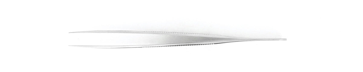 Ideal-tek Industrial tweezers – Style 125A – Anti-Acid / Anti-Magnetic Stainless Steel – 120mm (4.7″) – Swiss Made