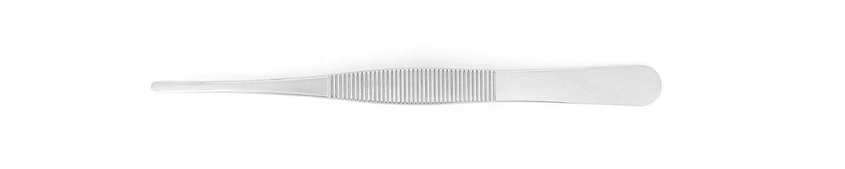 Ideal-tek Industrial tweezers – Style 125A – Anti-Acid / Anti-Magnetic Stainless Steel – 120mm (4.7″) – Swiss Made