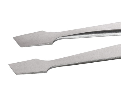 Ideal-tek Industrial tweezers – Style 127 – Anti-Acid / Anti-Magnetic Stainless Steel – 105mm (4.1″) – Swiss Made