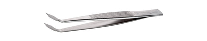 Ideal-tek Industrial tweezers – Style 127 – Anti-Acid / Anti-Magnetic Stainless Steel – 105mm (4.1″) – Swiss Made