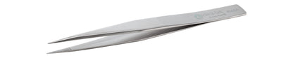 Ideal-tek Industrial Tweezers – Style 456 – Anti-Acid / Anti-Magnetic Stainless Steel – 125mm (4.9″) – Swiss Made