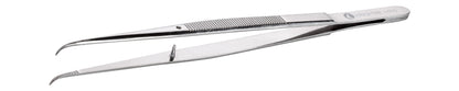 Ideal-tek Industrial Tweezers – Style 646 – Stainless Steel – 155mm (6.1″) – Made in Italy