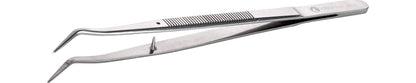 Ideal-tek Industrial Tweezers – Style 650 – Stainless Steel – 155mm (6.1″) – Made in Italy