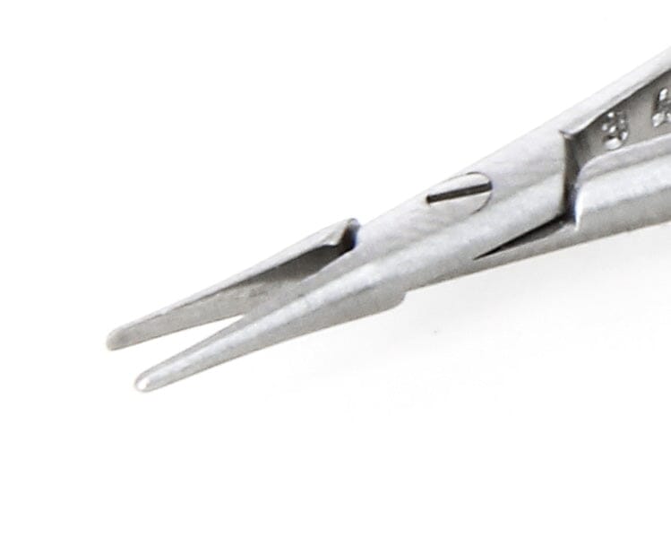 Ideal-tek Micro Needle holder – Stainless Steel – Straight – OAL 95mm (3.7″) – Made in Germany