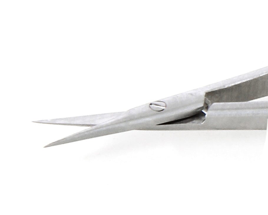 Ideal-tek Micro Scissors – Stainless Steel – Straight – OAL 100mm (3.9″) – Made in Germany