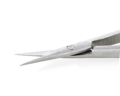 Ideal-tek Micro Scissors – Stainless Steel – Straight – OAL 100mm (3.9″) – Made in Germany