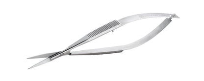 Ideal-tek Micro Scissors – Stainless Steel – Straight – OAL 120mm (4.7″) – Made in Pakistan