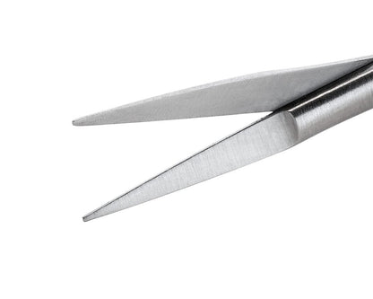 Ideal-tek Micro Scissors – Stainless Steel – Straight – OAL 120mm (4.7″) – Made in Pakistan