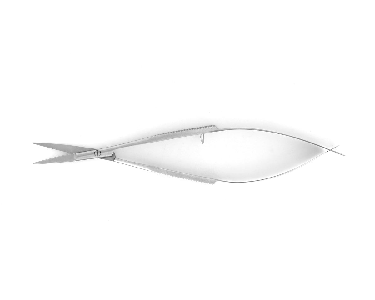 Ideal-tek Micro Scissors – Stainless Steel – Straight – OAL 120mm (4.7″) – Made in Pakistan