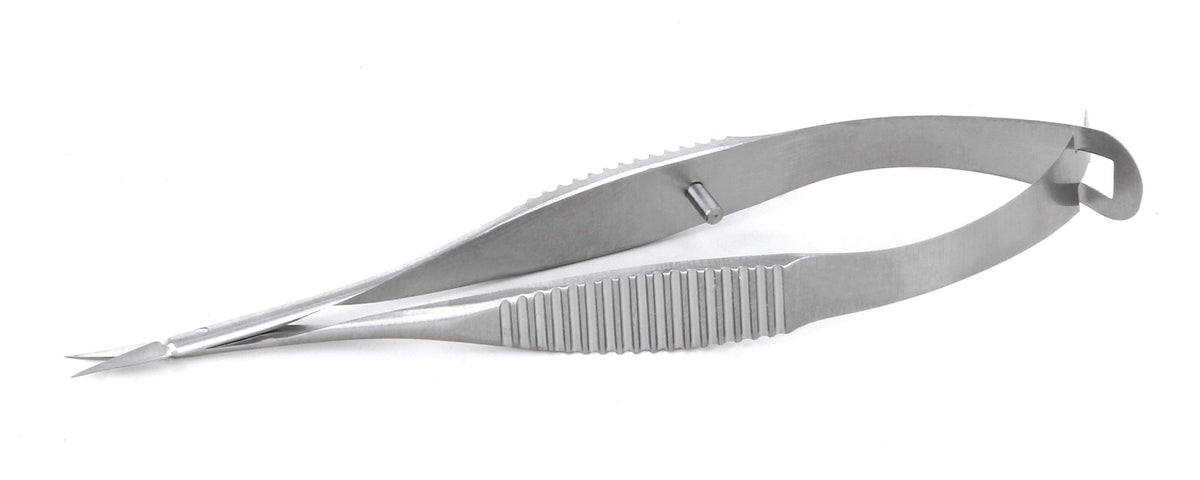 Ideal-tek Micro Scissors – Stainless Steel – Straight – OAL 85mm (3.4″) – Made in Germany