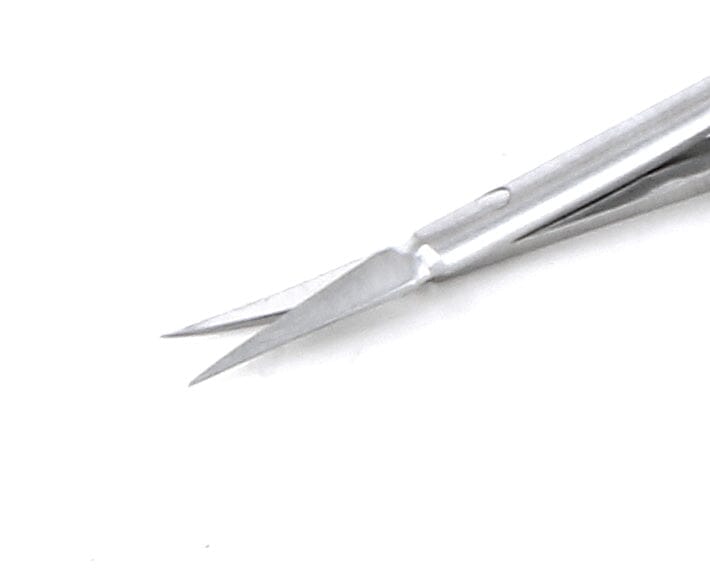 Ideal-tek Micro Scissors – Stainless Steel – Straight – OAL 85mm (3.4″) – Made in Germany