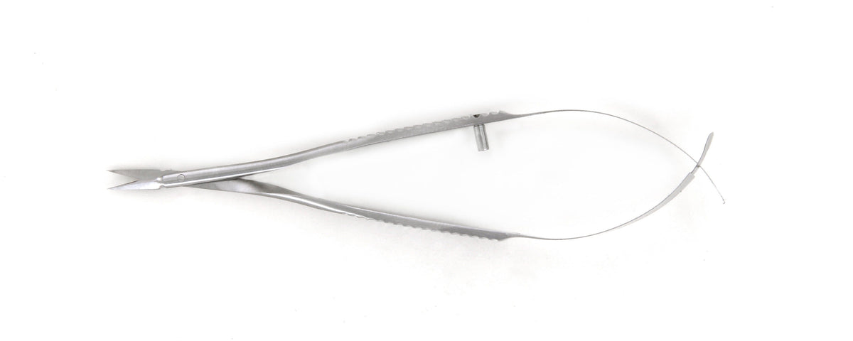 Ideal-tek Micro Scissors – Stainless Steel – Straight – OAL 85mm (3.4″) – Made in Germany
