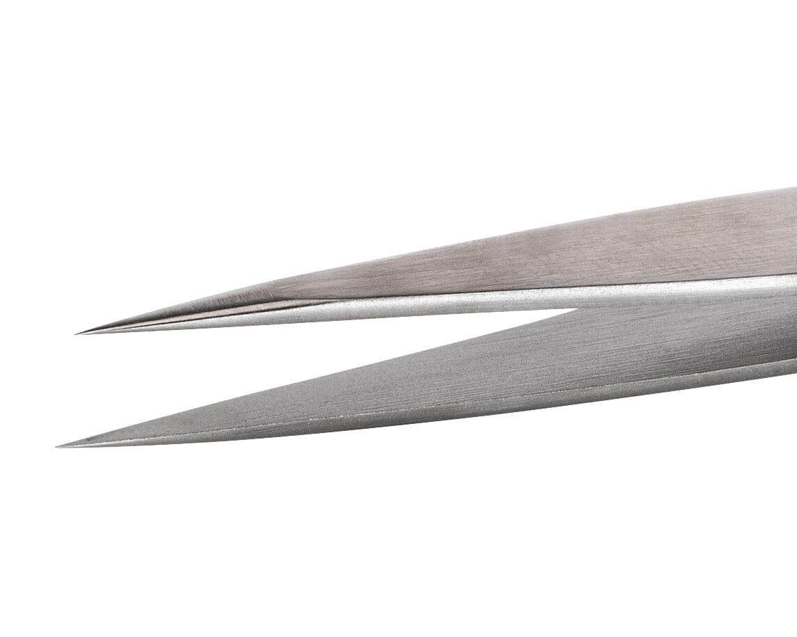 Ideal-tek Mini Biology Tweezers – Style M3E – Superalloy Anti-Acid / Anti-Magnetic – 80mm (3.1″) – Swiss Made