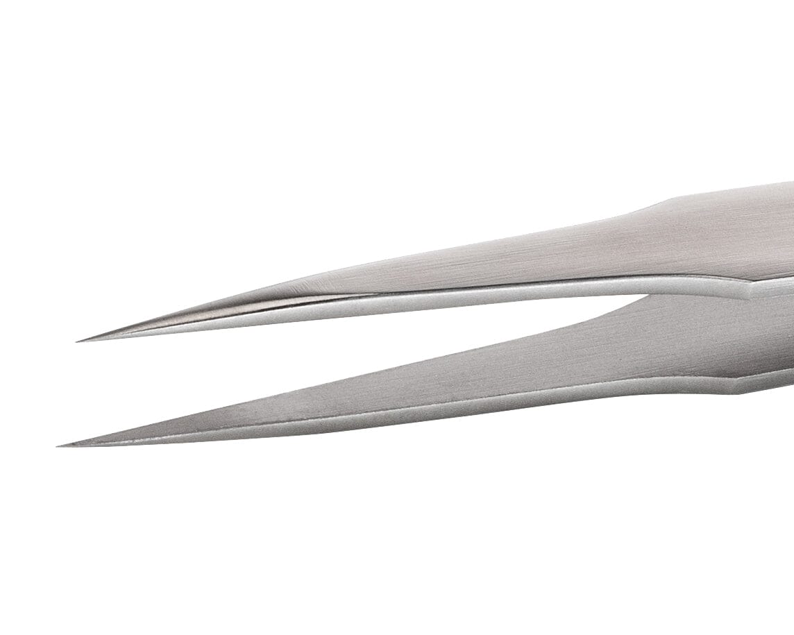 Ideal-tek Mini Biology Tweezers – Style M5E – Superalloy Anti-Acid / Anti-Magnetic – 80mm (3.1″) – Swiss Made