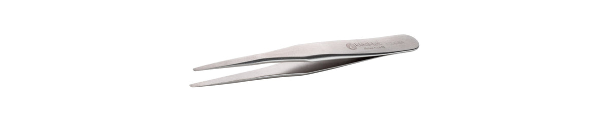 Ideal-tek Mini Tweezers – Style M2A – Anti-Acid / Anti-Magnetic Stainless Steel – 70mm (2.8″) – Swiss Made