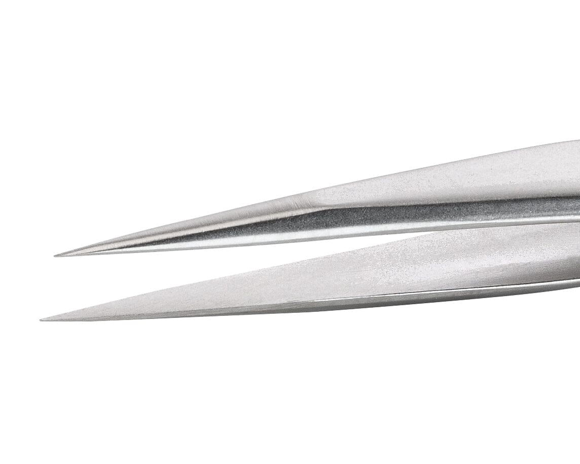 Ideal-tek Mini Tweezers – Style M3 – Anti-Acid / Anti-Magnetic Stainless Steel – 70mm (2.8″) – Swiss Made