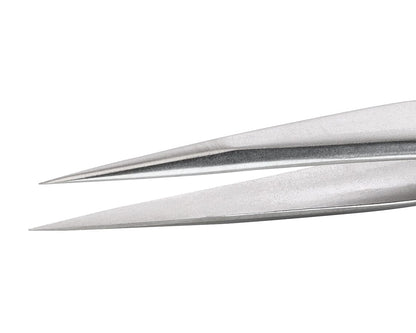 Ideal-tek Mini Tweezers – Style M3 – Anti-Acid / Anti-Magnetic Stainless Steel – 70mm (2.8″) – Swiss Made