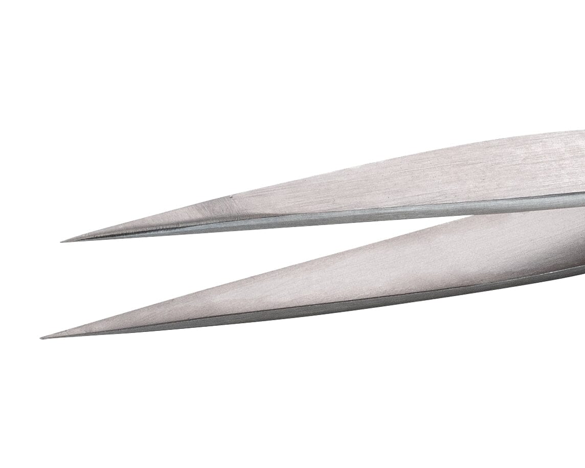 Ideal-tek Mini Tweezers – Style M3E – Stainless Steel – 70mm (2.8″) – Swiss Made