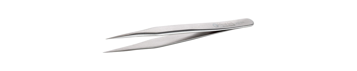 Ideal-tek Mini Tweezers – Style M4 – Anti-Acid / Anti-Magnetic Stainless Steel – 80mm (3.1″) – Swiss Made