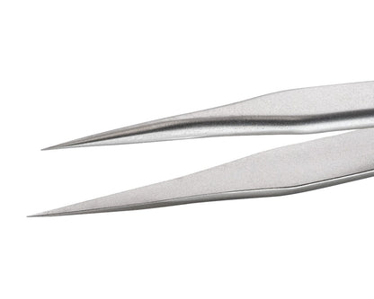 Ideal-tek Mini Tweezers – Style M4 – Anti-Acid / Anti-Magnetic Stainless Steel – 80mm (3.1″) – Swiss Made