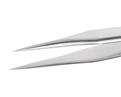 Ideal-tek Mini Tweezers – Style M5 – Anti-Acid / Anti-Magnetic Stainless Steel – 80mm (3.1″) – Swiss Made