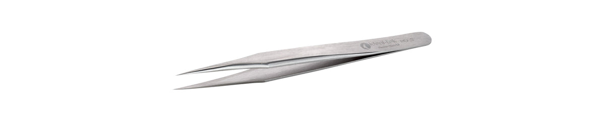 Ideal-tek Mini tweezers – Style M5E – Stainless Steel – 80mm (3.1″) – Swiss Made