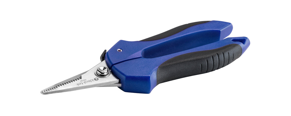 Ideal-tek Multi-purpose Shear – Ergonomic – Stainless Steel – PTR handle – OAL 145mm (5.7″) – Made in Taiwan