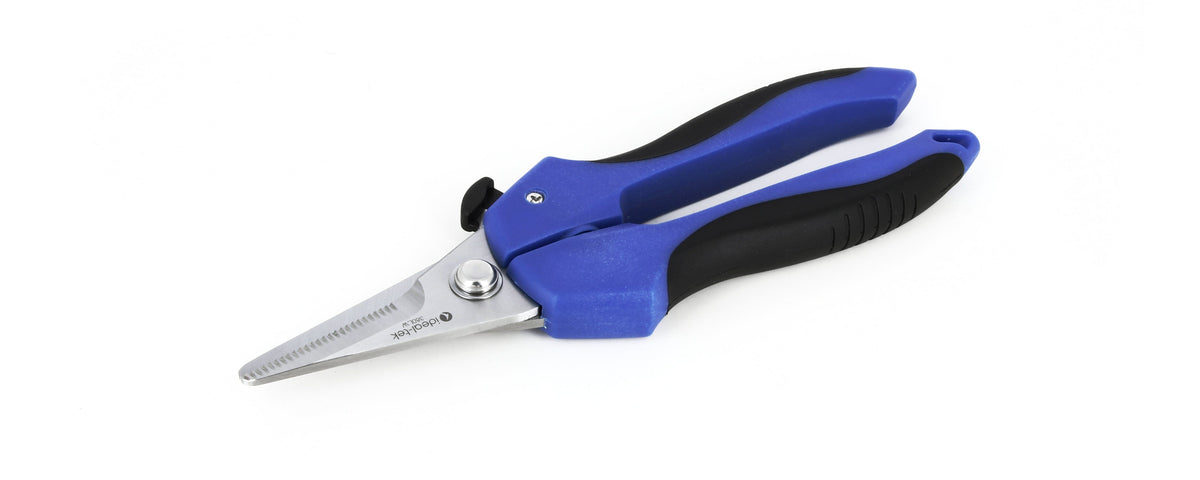 Ideal-tek Multi-purpose Shear – Ergonomic – Stainless Steel – PTR handle – OAL 190mm (7.5″) – Made in Taiwan
