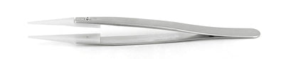 Ideal-tek Plastic Tip Tweezers – Style 242 – Delrin Tips A242DG – 130mm (5.1″) – Swiss Made