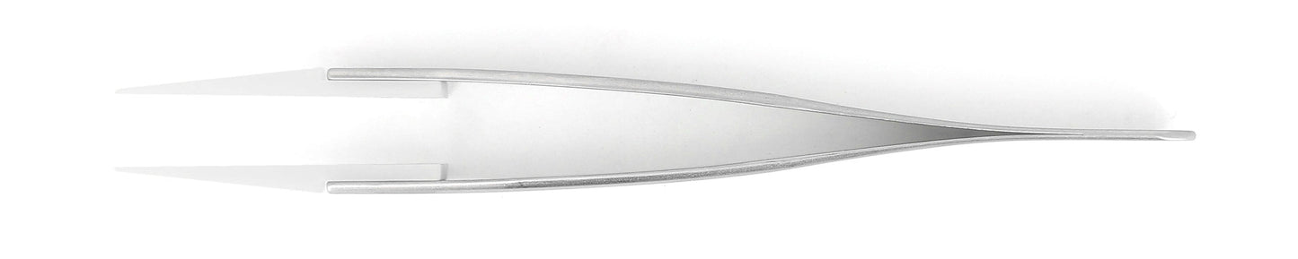 Ideal-tek Plastic Tip Tweezers – Style 242 – Delrin Tips A242DG – 130mm (5.1″) – Swiss Made