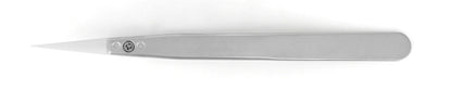 Ideal-tek Plastic Tip Tweezers – Style 259 – Delrin Tips A259DG – 130mm (5.1″) – Swiss Made