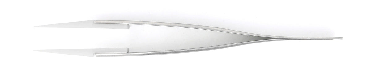Ideal-tek Plastic Tip Tweezers – Style 259 – Delrin Tips A259DG – 130mm (5.1″) – Swiss Made