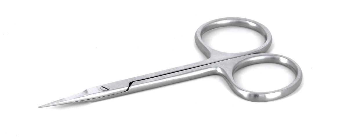 Ideal-tek Precision Bonn Scissors – Stainless Steel – Straight – OAL 90mm (3.5″) – Made in Pakistan