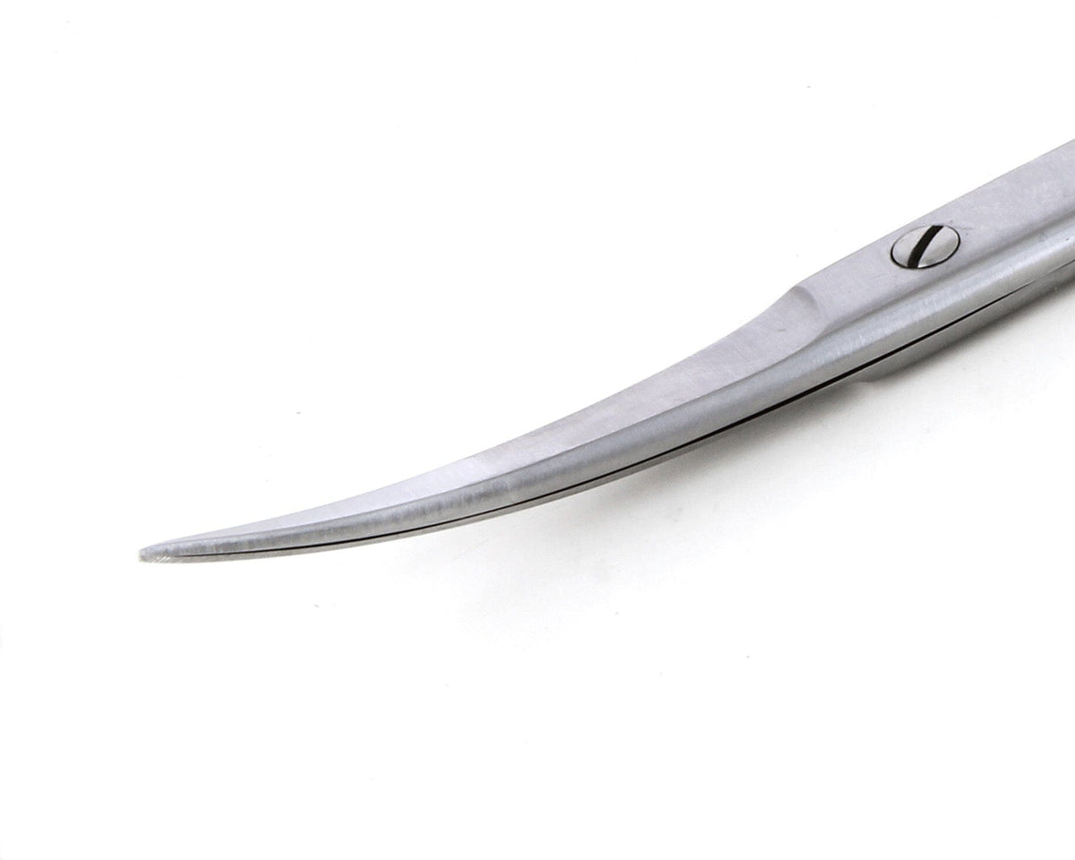 Ideal-tek Precision Scissors – Stainless Steel – Curved – OAL 145mm (5.7″) – Made in Pakistan