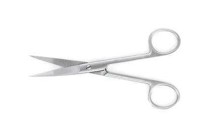 Ideal-tek Precision Scissors – Stainless Steel – Curved – OAL 145mm (5.7″) – Made in Pakistan