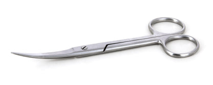 Ideal-tek Precision Scissors – Stainless Steel – Curved – OAL 145mm (5.7″) – Made in Pakistan