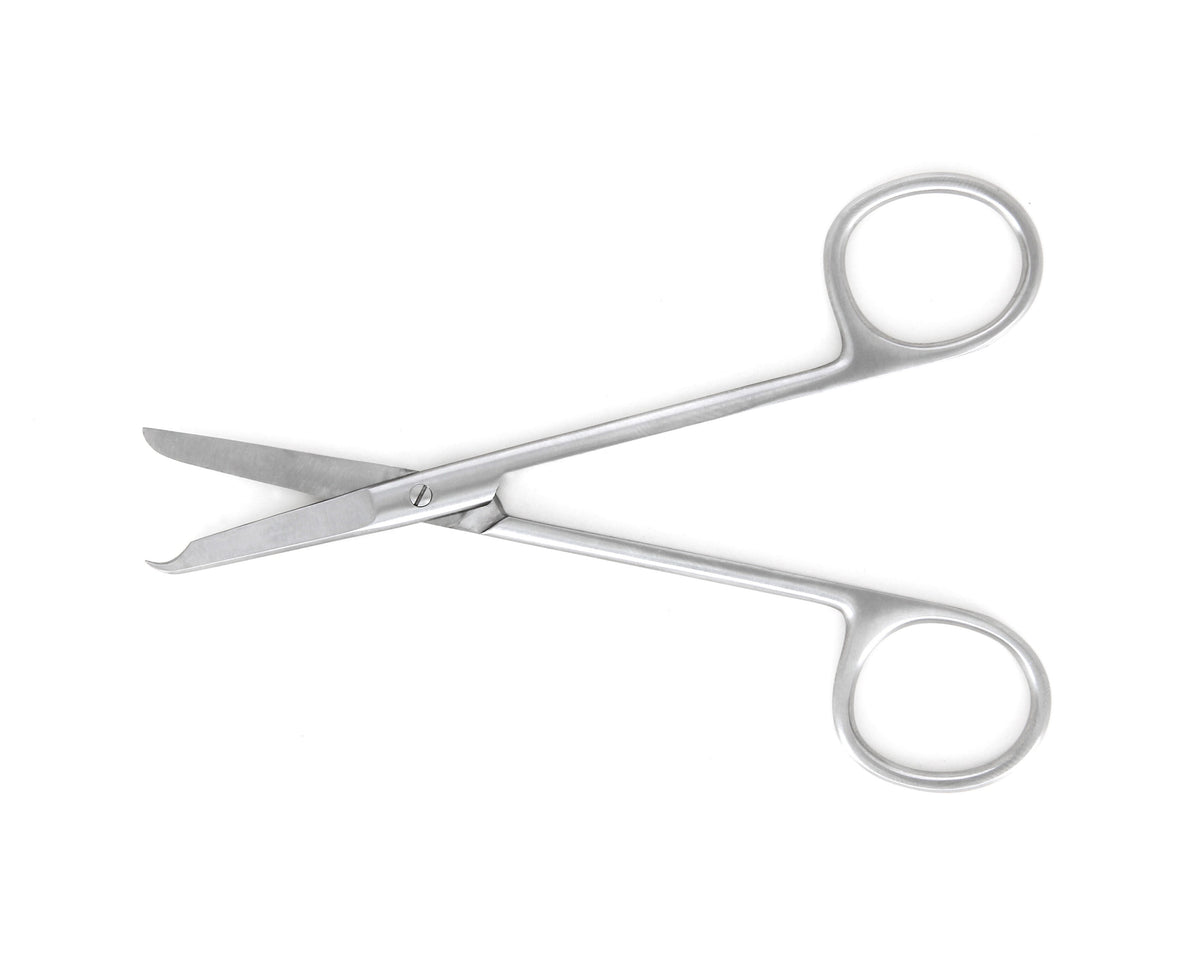 Ideal-tek Precision Suture Scissors – Stainless Steel – Straight – OAL 115mm (4.5″) – Made in Pakistan