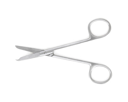 Ideal-tek Precision Suture Scissors – Stainless Steel – Straight – OAL 115mm (4.5″) – Made in Pakistan