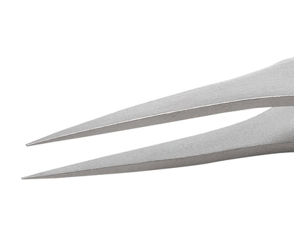 Ideal-tek Premium Economy Tweezers – Style 2 – Anti-Acid / Anti-Magnetic Stainless Steel – 120mm (4.7″) – Made in Italy